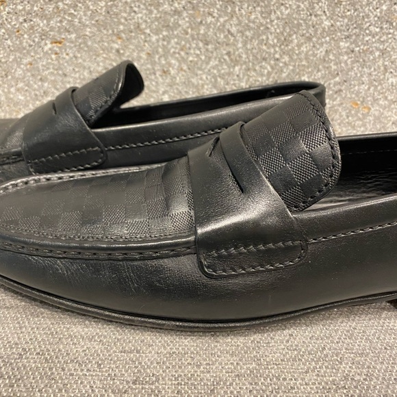 Louis Vuitton Leather Loafer Slip On Mens - Picture 5 of 13